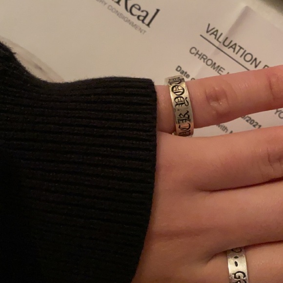 Chrome Hearts Accessories - Chrome hearts Fu*k you ring